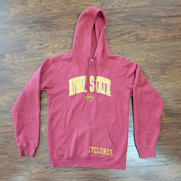 Iowa State Cyclones Embroidered Hooded Sweatshirt Size Small - Picture 1 of 8